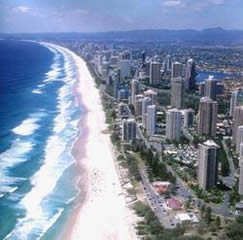 beach view of some more sky blocking buildings